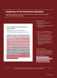 Sample student paper (continued) 66 • paper elements and format. How To Write An Undergraduate Abstract American Chemical Society