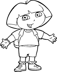 Here we have collated the top 25 dora coloring pages to print for free. Dora Coloring Pages Free Image Download