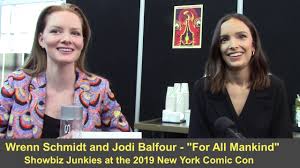 She discovered she had an aptitude for acting, her career took off with an impressive range of roles on both television and in feature films. For All Mankind Wrenn Schmidt And Jodi Balfour Interview Youtube