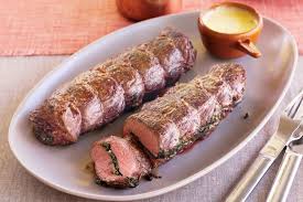 Herbed Roast Beef With Bearnaise Sauce And Marsala Jus Recipe In 2020 Bearnaise Sauce Recipes Beef