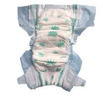 Elastic Waistband with S-Shape Tape Eco-Friendly Baby Diaper