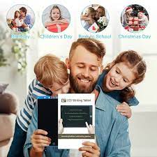 Tablette d'écriture intelligente LCD pour enfants, dessin électronique,  ardoise, art, bloc-notes coloré, cadeau ultra-mince avec stylo, 12 pouces -  AliExpress