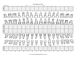 Printable Periodontal Chart