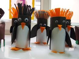 Rulodan Hangi Hayvanlari Yapabiliriz Penguen Elisi Fikirleri Noel Elisleri