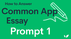 Maybe you would like to learn more about one of these? How To Write The Common App Essay Prompt 1 Youtube