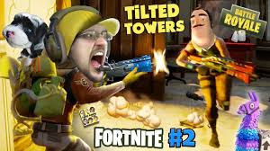 Other good youtube fortnite channels include alexiramigaming, ninja, avxry, and zerkaaplays. Fortnite 2 W Hello Neighbor Looting Shooting My Dog Is Tooting The Tilted Towers Sniper Youtube
