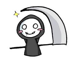 Little Grim Reaper By Mamepika On Deviantart Grim Reaper Art Anime Grim Reaper Reaper Drawing
