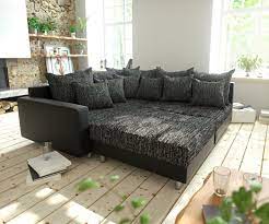 Ecksofa Clovis Schwarz Modular Hocker Armlehne Ottomane Links Delife Eu Modulares Ecksofa Ecksofa Modul Sofa