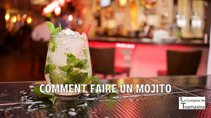 Mojito à la vanille rafraîchissant