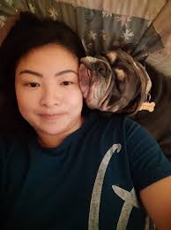 I love how BTs sleep in the funniest positions!Brianna R Groh and my boy  Bulleit slept like this snoring right in my ear for 30 minutes this morning  😂