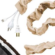 Browse thousands of designs for a bright and stylish addition. Cordinate Fabric Cord Cover 6 Ft Cable Management And Hider Easy Installation Great For Lamps Light Fixtures And Desks Champagne 40730 In Dubai Uae Whizz Cable Sleeves