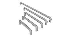 3d Model Of Cabinet Handle 3d Warehouse