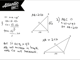 Special triangles are a way to get exact values for trigonometric equations. Gmat Question Of The Day Ds Geometry Atlantic Gmat Tutoring