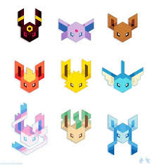 Image Result For Eevee Evolutions Pixel Art Pokemon Eeveelutions Pokemon Eevee Pokemon
