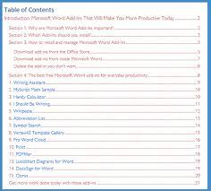 This works in word 2019, 2016, 2013, 2010 and office 365! Make A Word Table Of Contents In 7 Easy Steps Goskills