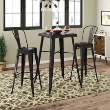 Mercury Row Suruga 3 Piece Counter Height Dining Set Wayfair In 2020 Pub Table Sets Counter Height Dining Sets Patio Dining Set