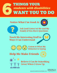 6 Things Your Students With Disabilities Want You To Do Disability Special Educati Special Education Special Education Students Special Education Elementary