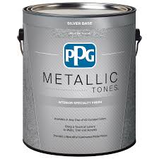 To apply any metallic feature wall paint, you will need the following items: Metallic Tones Interior Professional Quality Paint Products Ppg