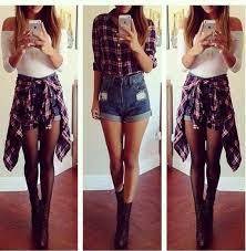 38 Charming Winter Outfits Ideas High Waisted Shorts Addicfashion Womens High Waisted Shorts Country Concert Outfit Winter Fashion