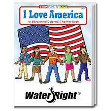 Search through 52634 colorings, dot to dots, tutorials and silhouettes. Logo Imprinted I Love America Coloring Books Promo Direct