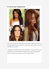 Lucky for you, we know a thing or two about getting the perfect hue! 5 Striking Dark Hair Color Ideas For Thanksgiving Day 2013 By Rpgshow