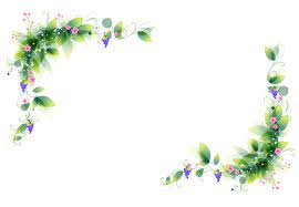 Corner Floral Decoration Png Clipart Image Png 2556 1770 Gambar