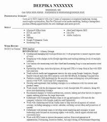 Use graphics to display skill level. Search Engine Marketing Resume June 2021
