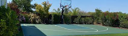 With a backyard basketball court, you can practice shooting hoops late at night or play games early in the morning. Rhino Sports Backyard Courts For All Types Of Sports
