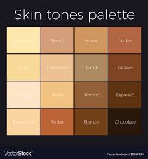 Skin Tones Palette