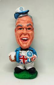 Nigel Farage, Leader of Reform UK Politically Incorrect Caricature Figurine  , Dressed as John Bull, Limited Availability,