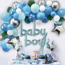 It's time for a beautiful shower! Baby Boy Baby Shower Decorations