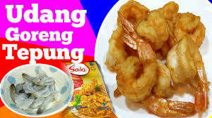 Sebagai saran, pilihlah tempe yang masih segar, jangan menggunakan tempe. Cara Buat Udang Goreng Tepung Sasa Serbaguna Youtube