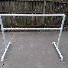 Diy Ballet Barre Made Out Of Pvc Ballet Barre Dance Diy Dance Rooms