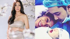 Vanessa Matsunaga gives birth to first baby girl