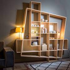 Bibliotheque En Bois Design Scandinave Drugeot Labo Mobilier De Salon Mobilier Design Deco Maison