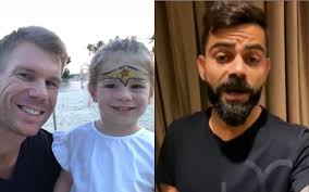 The couple welcomed their bundle of joy this afternoon, january 11, 2021. I Am Virat Kohli Says Cricketer David Warner S Daughter Indi Rae As She Shows Off Her Batting Skills Video Alert