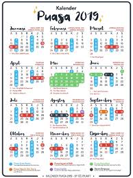 Ada beberapa jenis kalender yang berlaku di negara indonesia. Jadwal Puasa Kalender Puasa Sunnah 2021 Pdf 2021