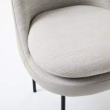 I think the key to the chairs i have chosen are that they are pretty forgiving and can be used it many different decor styles. Modern Curved Leather Back Dining Chair