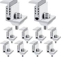 Amazon.com: Zhengmy Solar Panel End Clamp Mounting Z Bracket ...