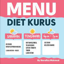Proses cara diet cepat kurus dalam sebulan seperti diatas dapat anda jadikan kebiasaan positif untuk membakar lemak setiap hari dan menjadikan pola. Cara Nak Kuruskan Diri Cantikkan Kulit Dengan Menu Diet