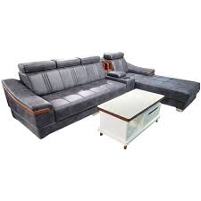 Freedom sectional fabric sofa *grey. Astha Furniture Grey Sectional Sofa Set Size 9x6 5 Feet Rs 45000 Set Id 20459629948