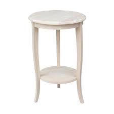 International Concepts Cambria Round End Table Small In 2020 End Tables Furniture Small End Tables