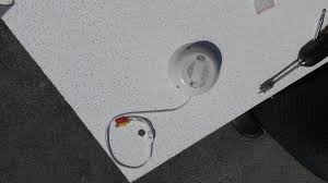 The smoke alarm should be high on the wall or on the ceiling, at least 6 inches from where the ceiling and wall meet. How To Install A Hidden Smoke Detector Security Camera