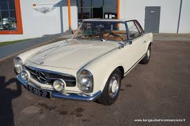 Berigaud Vehicules Anciens Mercedes 230 Sl Pagode Blanc 1964