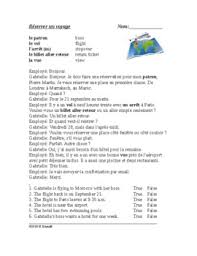 You can book apartment voyage right now with the help of our website. Reserver Un Voyage Lecture En Francais French Reading On Booking A Trip Vol