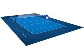 C4d Volleyball Court 3d Model Volleyball Court 3d Model