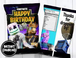 The fortnite season 10 release date is rapidly approaching as the current phase draws to a close, but we're already starting to get nostalgic. Please Note This Listing Is For A Digital File Only No Physical Item Will Be Mailed Once Payment Is Processed Your Download Chip Bags Digital Labels Fortnite
