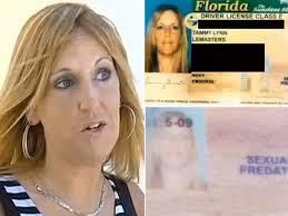 Mum left mortified after new driving licence labels her a 'sexual predator' 