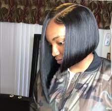 Asymmetrical Bob Sew In Weave Weave Sewin Bob Asymmetrical Weave Bob Hairstyles Asymmetrical Bob Bob Weave