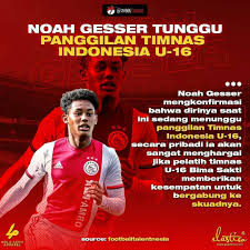 Noah gesser, 16, países bajos ajax amsterdam juvenil, desde 2018 delantero centro valor de mercado: Facebook